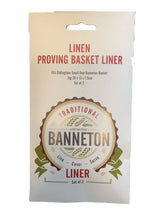 Load image into Gallery viewer, Banneton Linen Proving Basket Liner 2/ST