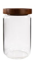 Load image into Gallery viewer, Kitchen basics Beveled Canister with Wood Lid