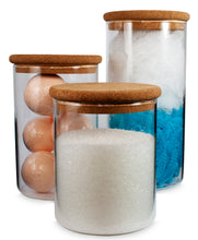 Load image into Gallery viewer, Kitchen basics Canister With Cork Lid