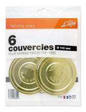 Load image into Gallery viewer, Le Parfait 6/PK Familia Wiss Screw Lid