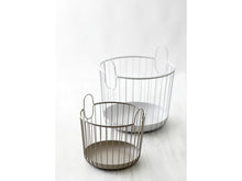 Charger l'image dans la galerie, Zone INU Metal Basket Small Taupe