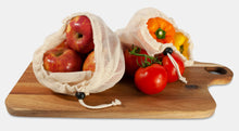 Load image into Gallery viewer, KITCHEN BASICS Cotton Produce Bags 2 Piece
