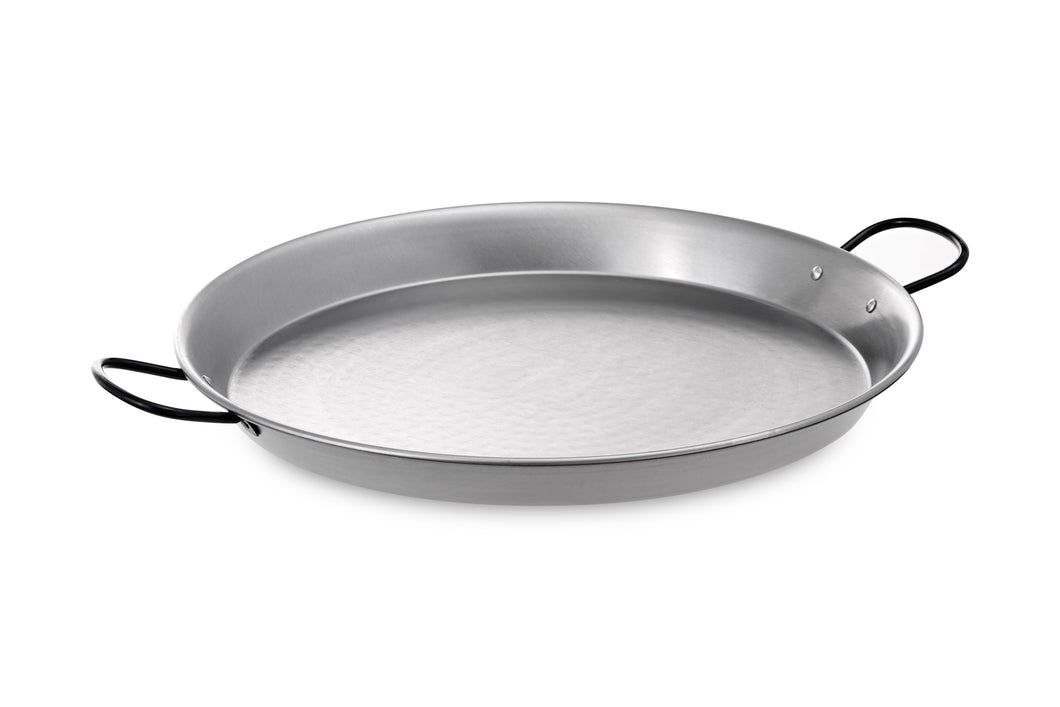 Vaello Paella Pan Polished Steel