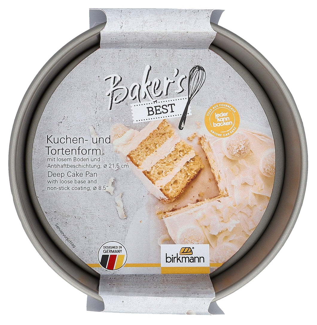 Brikmann  BAKERS BEST Cake Tin Deep