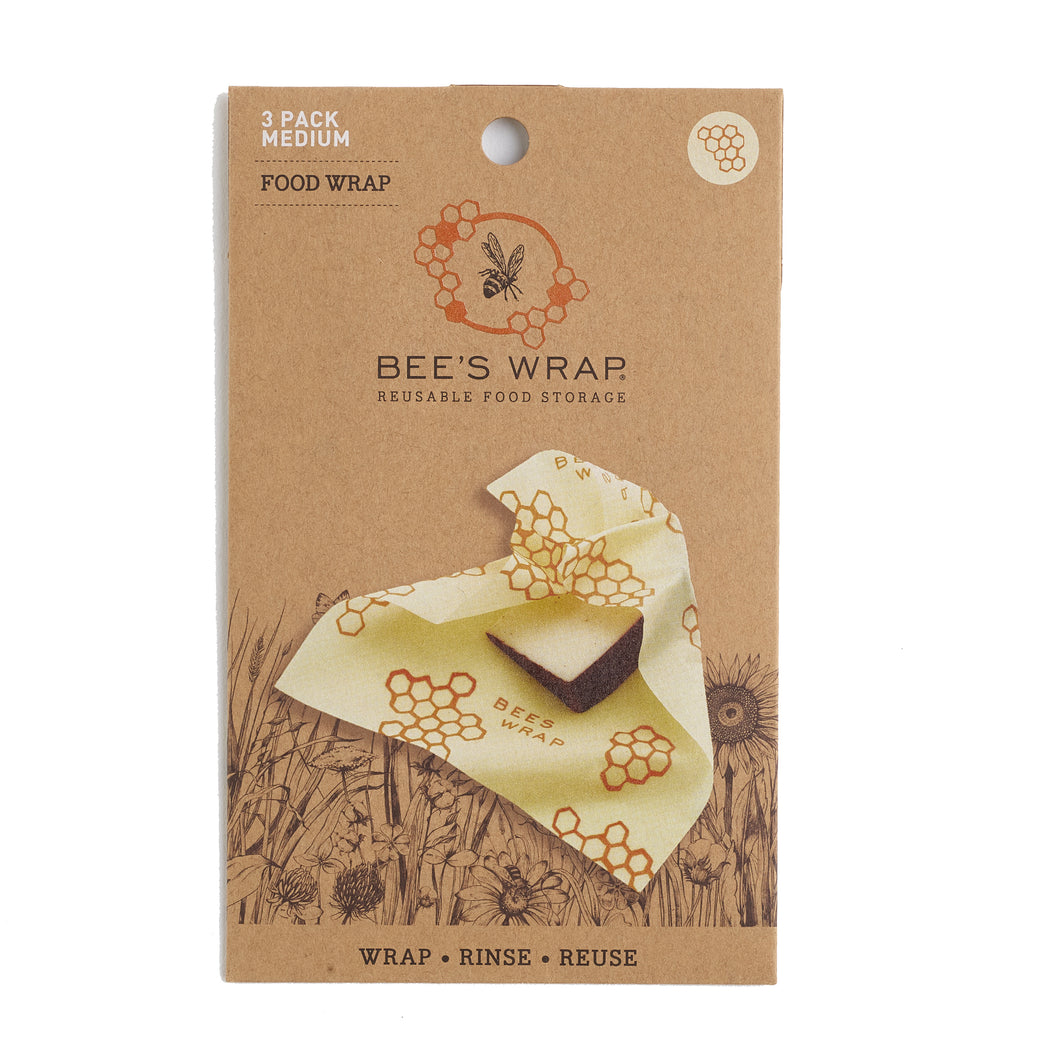 Bee's Wraps BEE-HIVE Medium Wrap Set 3/ST