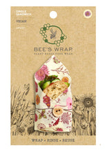 Load image into Gallery viewer, Bee&#39;s Wraps MEADOW MAGIC Sandwich Wrap

