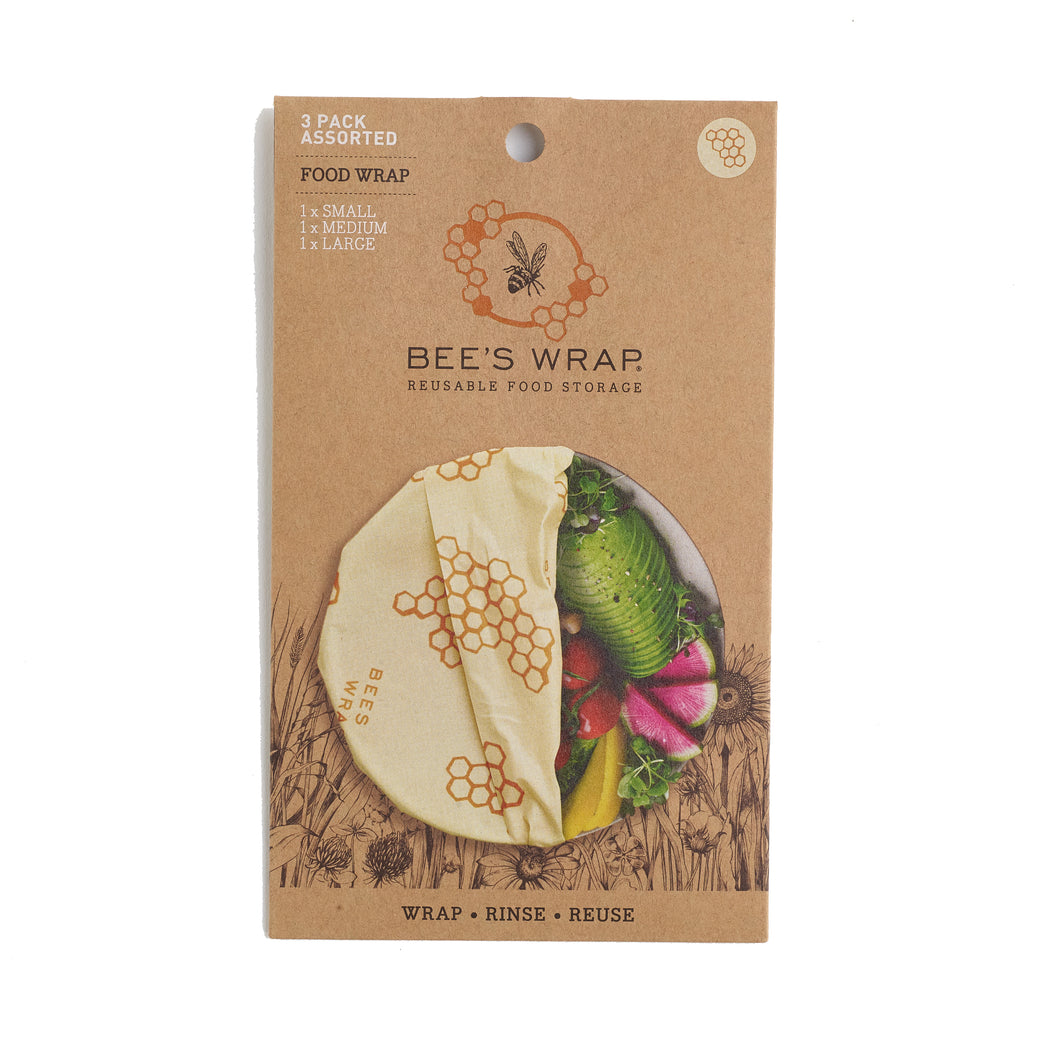 BEE'S WRAP Set 3/ST Assorted Sizes