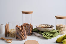 Load image into Gallery viewer, Kitchen basics Canister With Cork Lid
