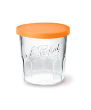 Load image into Gallery viewer, Le Parfait Jam Jar with Orange Lid
