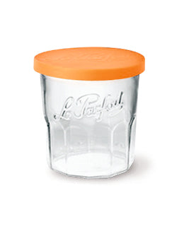 Le Parfait Jam Jar with Orange Lid