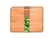 Load image into Gallery viewer, Pebbly Bamboo Cutting Board
