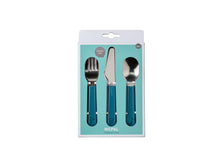 Load image into Gallery viewer, Mepal Mio 3Pc. Childrens Cutlery Set
