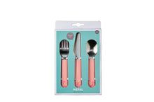 Load image into Gallery viewer, Mepal Mio 3Pc. Childrens Cutlery Set
