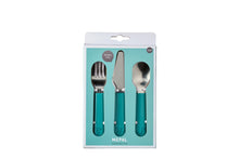 Load image into Gallery viewer, Mepal Mio 3Pc. Childrens Cutlery Set
