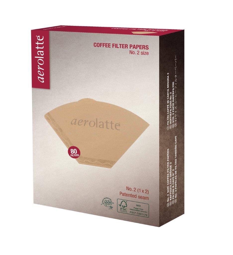 Aerolatte Coffee Filter Paper #2 Unbleached