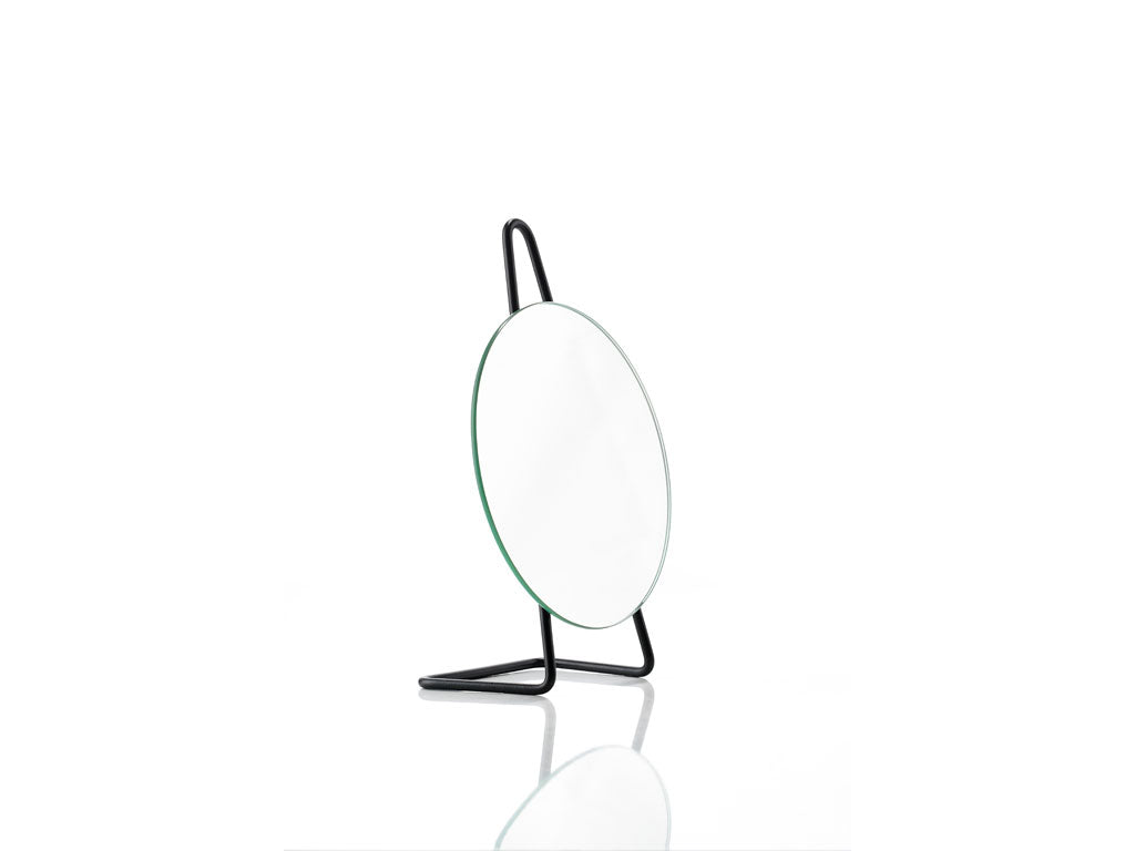 Zone A-MIRROR Table Mirror w/Stand Black
